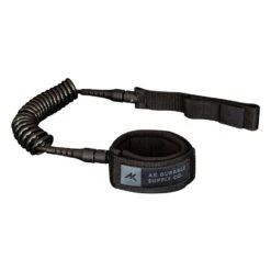 AK Coil Wingboarding Calf/ Ankle Leash - Black And Teal 6' Discounts Apply !
