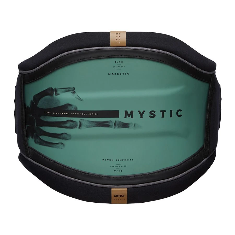 2021 Mystic Majestic Kiteboarding Waist Harness - Sea Salt Discounts Apply !